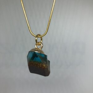 Blue and Golden Rock