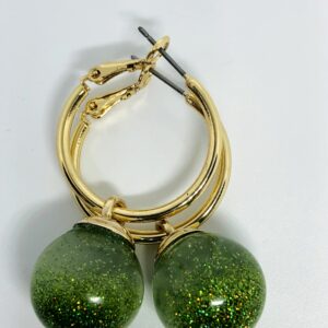 Green glitter