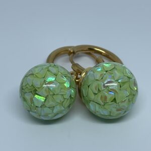 Captured 'Diamonds' Light Green