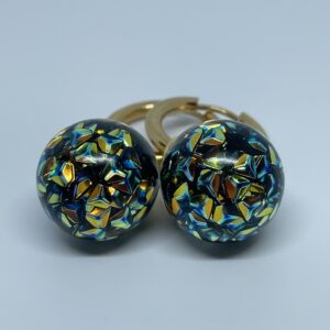 Captured 'Diamonds' Dark Blue Gold