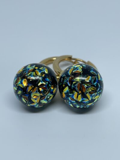 Captured 'Diamonds' Dark Blue Gold