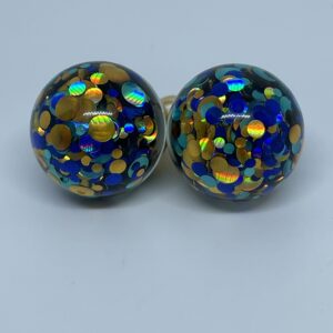 Confetti Blue Gold