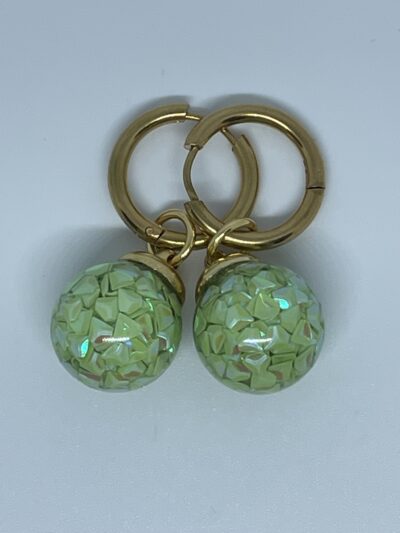 Captured 'Diamonds' Light Green - Image 2